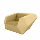 Faz garden armchair by Vondom modern design in polyethylene Viadurini