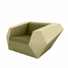 Faz garden armchair by Vondom modern design in polyethylene Viadurini