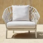 Aluminum Garden Armchair Made in Italy - Emmacross by Varaschin Viadurini