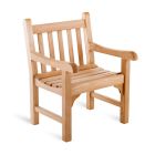 Garden Armchair in Teak Wood Made in Italy - Sleepy Viadurini