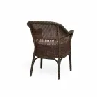 Polyethylene Garden armchair hand woven Chad Viadurini