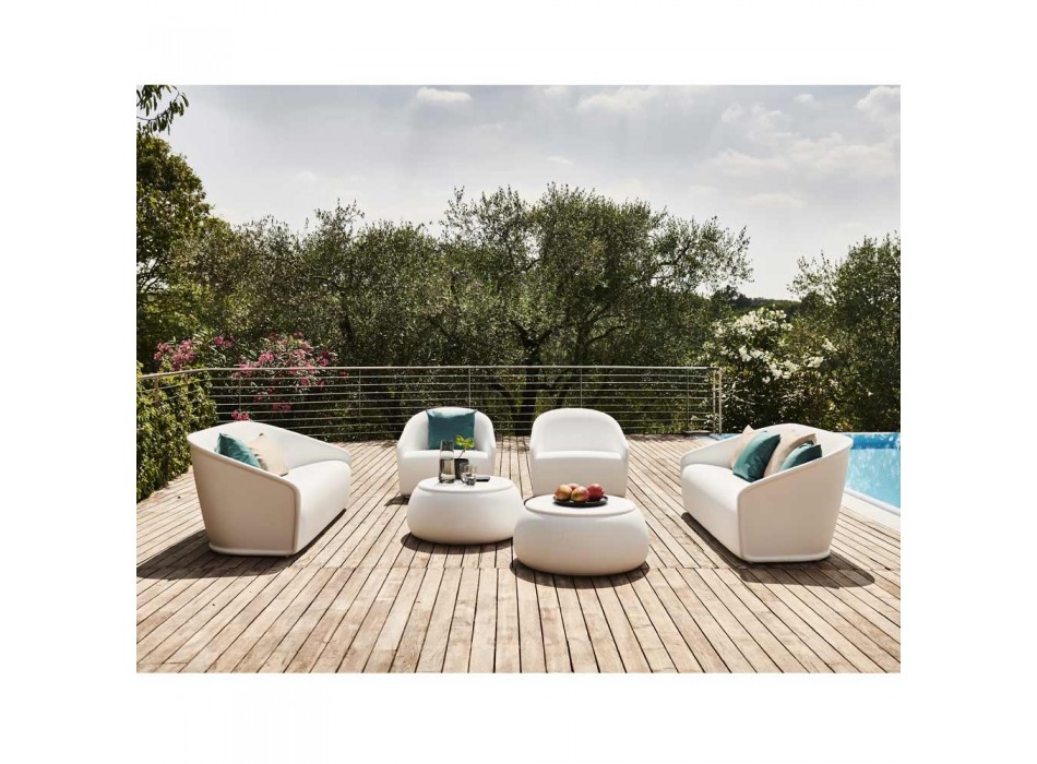 Garden Armchair in Polyethylene Made in Italy Modern Design - July Viadurini