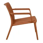 Polypropylene Garden Chair with Added Fiberglass - Mavren Viadurini