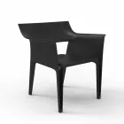 Pedrera Vondom garden armchair in polypropylene and fiberglass Viadurini