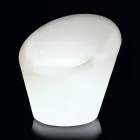 Garden Armchair in Fluo and Colored Polyethylene Made in Italy - Colores Viadurini