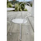 Garden Chair Made Entirely of Metal - Archive Viadurini