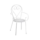 Garden Chair Made Entirely of Metal - Archive Viadurini