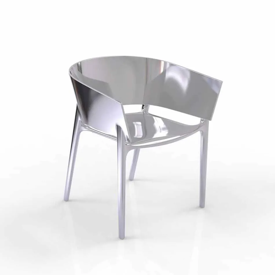 Vondom Africa garden armchair in polypropylene and fiberglass Viadurini