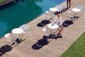 Outdoor armchair designer Eugeni Quitllet, Africa collection by Vondom, 4 pieces