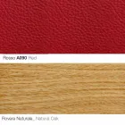 Living Room Armchair with Footrest in Leather and Wood Made in Italy - Butterfly Viadurini