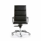 Executive office chair with leather design Light Viadurini