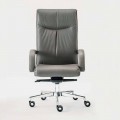 Office Armchair Rotating in Leather and Eco-leather – Oliviero