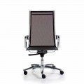 Mesh executive chair with high backrest Light by Luxy