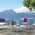 Modern and Made in Italy Design Armchair for Outdoor or Indoor - Carminio1 Viadurini