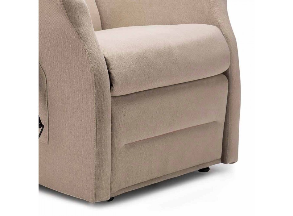 Quality Lift Armchair Relax Lift with 2 Motors Made in Italy - Daphne Viadurini