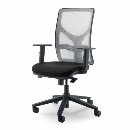 Executive high-back office armchair made in Italy Amelie Viadurini