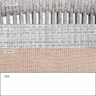 Garden Rocking Armchair Solid and Upholstered Fabric - Smart by Varaschin Viadurini