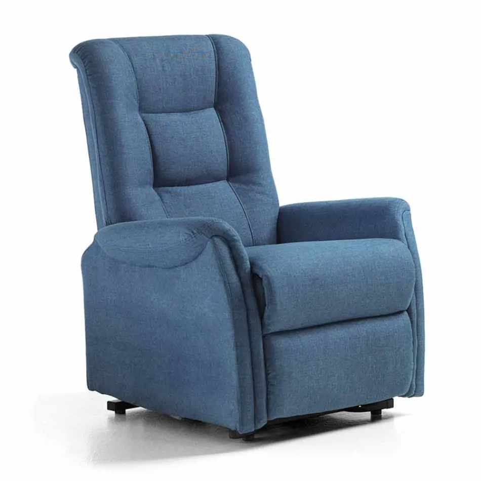 Electric Lift Armchair Relax Lift with 2 Modern Luxury Motors - Victoire Viadurini