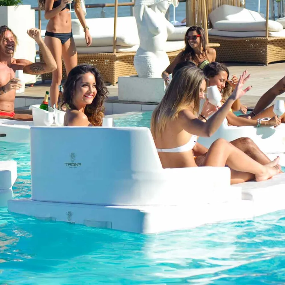 floating pool chair in double session Trona Magnum Viadurini