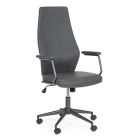 Swivel Office Armchair in Nylon and Ecoleather High Back - Outly Viadurini
