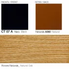 Swivel Leather Armchair with Wooden Base Made in Italy - Butterfly Viadurini