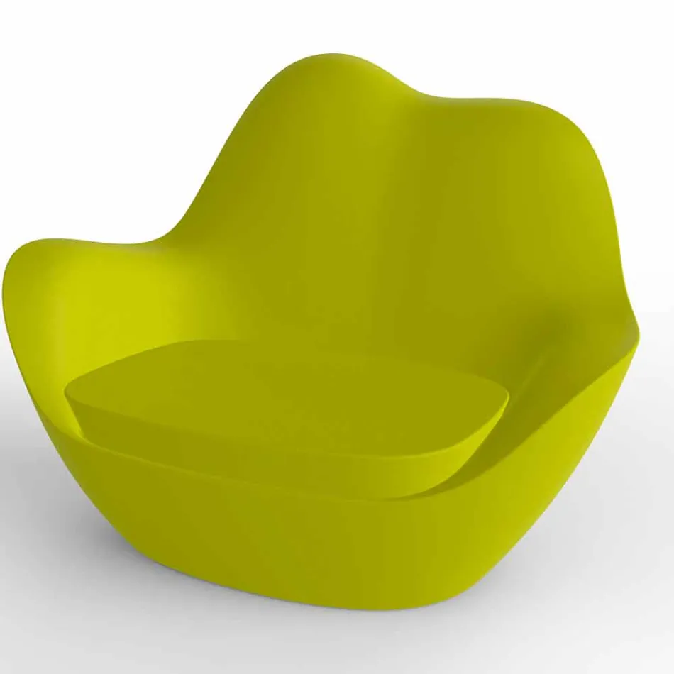 Polyethylene armchair for outdoor Sabinas by Vondom, modern design Viadurini