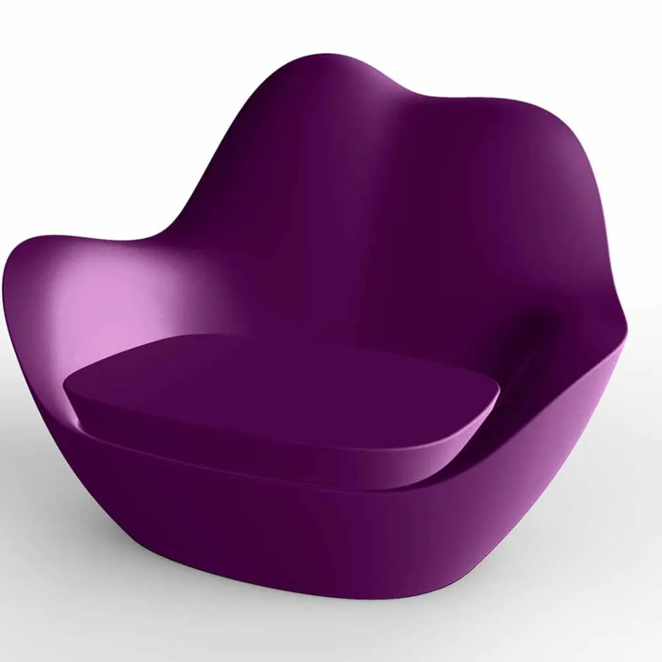 Polyethylene armchair for outdoor Sabinas by Vondom, modern design Viadurini