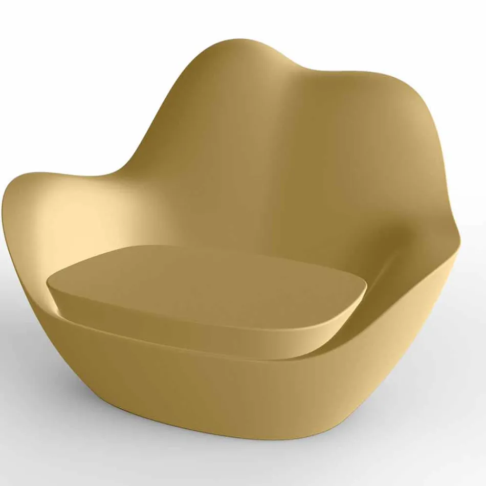 Polyethylene armchair for outdoor Sabinas by Vondom, modern design Viadurini