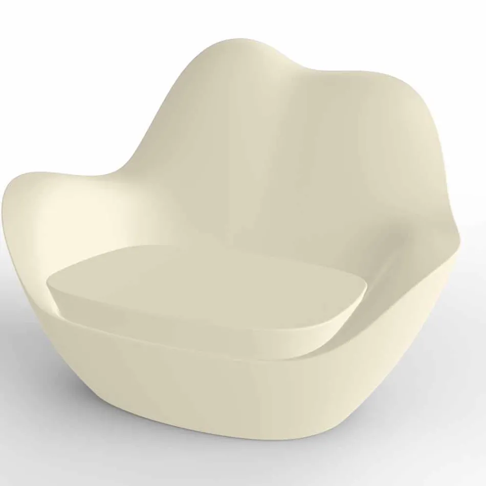 Polyethylene armchair for outdoor Sabinas by Vondom, modern design Viadurini