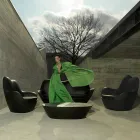 Polyethylene armchair for outdoor Sabinas by Vondom, modern design Viadurini