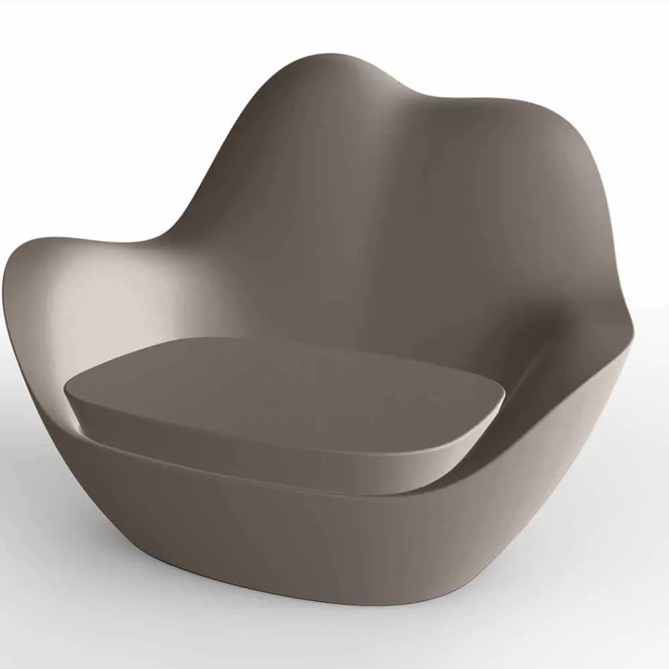 Polyethylene armchair for outdoor Sabinas by Vondom, modern design Viadurini