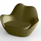 Polyethylene armchair for outdoor Sabinas by Vondom, modern design Viadurini