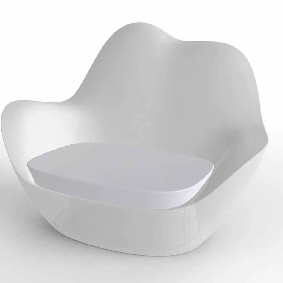 Polyethylene armchair for outdoor Sabinas by Vondom, modern design Viadurini