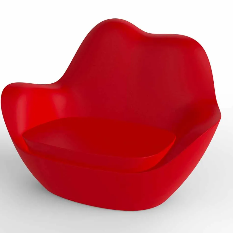 Polyethylene armchair for outdoor Sabinas by Vondom, modern design Viadurini