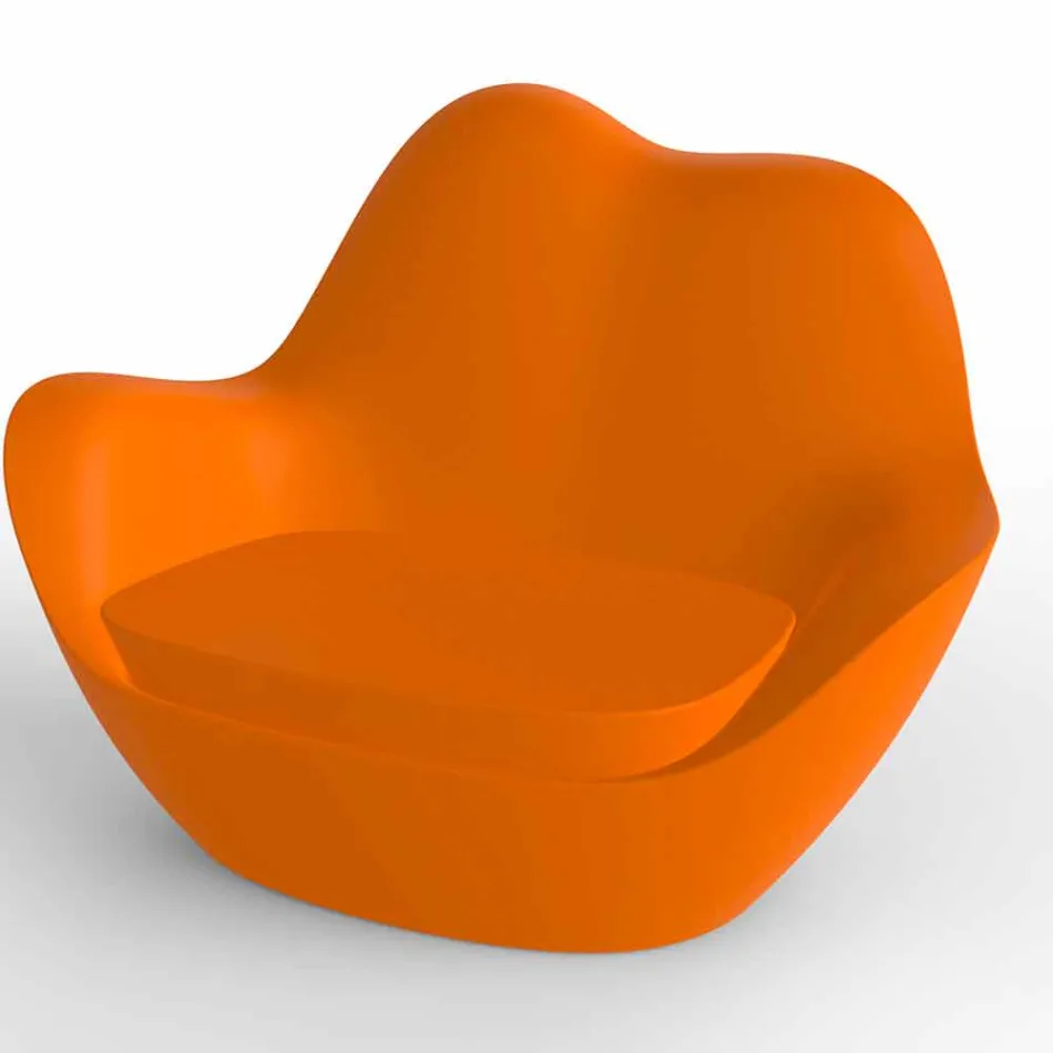 Polyethylene armchair for outdoor Sabinas by Vondom, modern design Viadurini