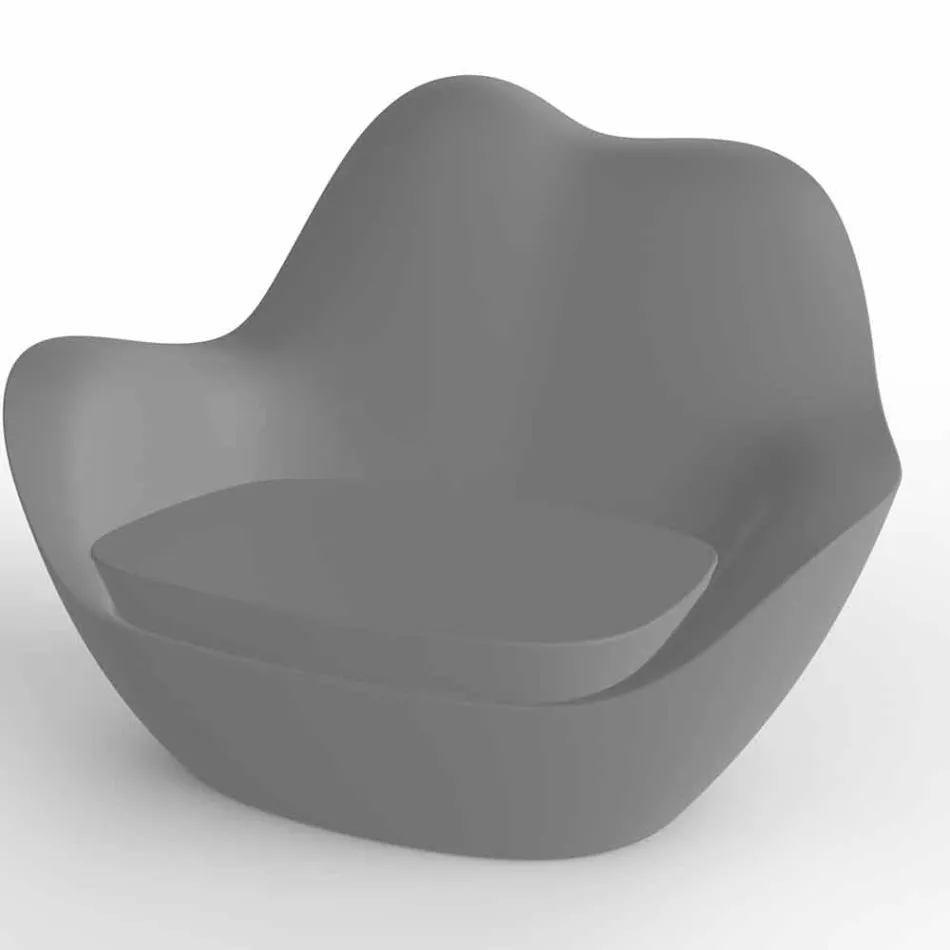 Polyethylene armchair for outdoor Sabinas by Vondom, modern design Viadurini
