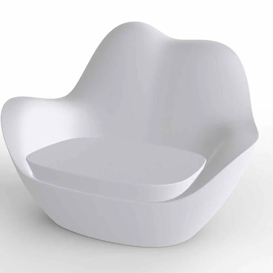Polyethylene armchair for outdoor Sabinas by Vondom, modern design Viadurini