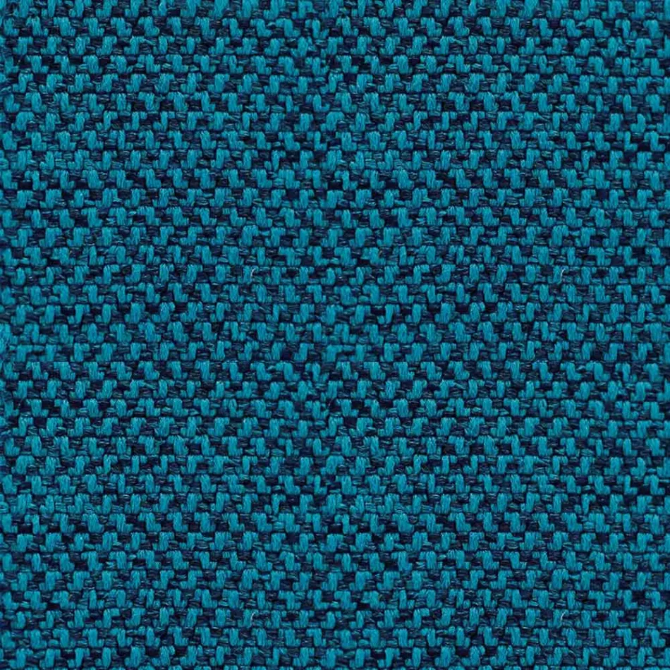 Fabric Armchair with Luxury Metal Swivel Base Made in Italy - Bergen Viadurini