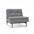 Scandinavian design gray armchair bed Dublexo Innovation
