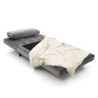Armchair bed in Microfibre Fabric - Oxygen Viadurini