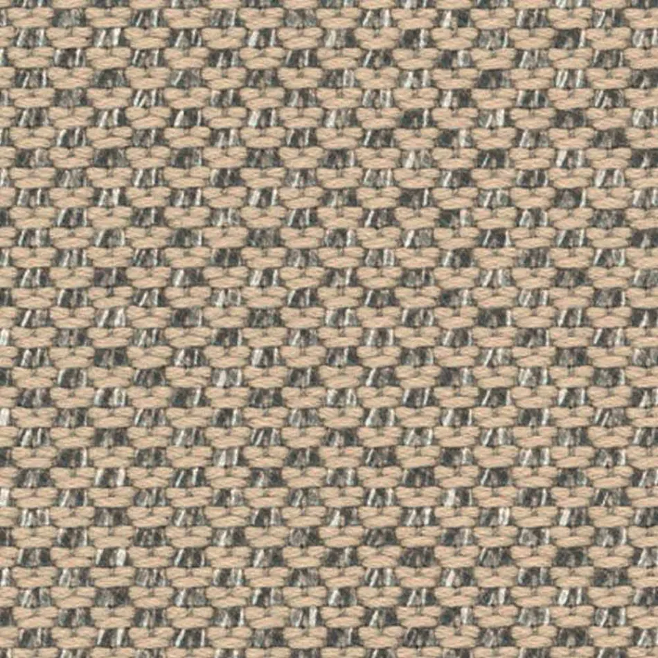 Upholstered Outdoor Lounge Armchair, in Synthetic Fiber - Maat by Varaschin Viadurini