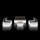 Bright Outdoor Armchair in Polyethylene with Cushion Made in Italy - Belida Viadurini