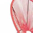 Modern Design Armchair for Outdoors in Painted Steel - Spumolizia Viadurini