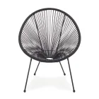 Modern Design Armchair for Outdoors in Painted Steel - Spumolizia Viadurini