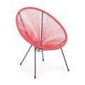 Modern Design Armchair for Outdoor in Painted Steel - Sparkling