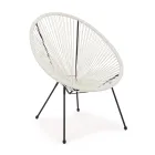 Modern Design Armchair for Outdoors in Painted Steel - Spumolizia Viadurini