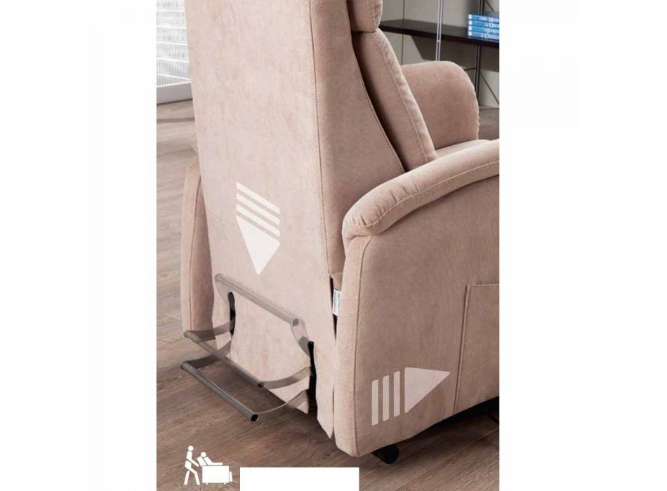 Via Venezia motorized armchair with 1 motor Viadurini
