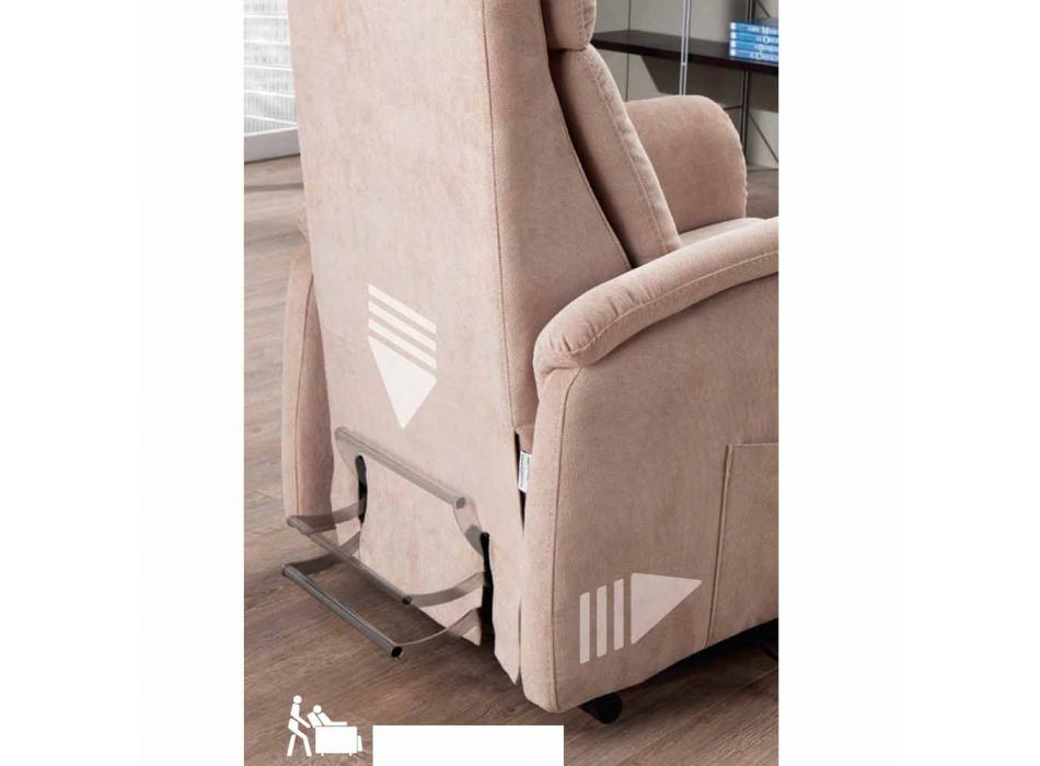 Via Venezia motorized armchair with 2 motors Viadurini