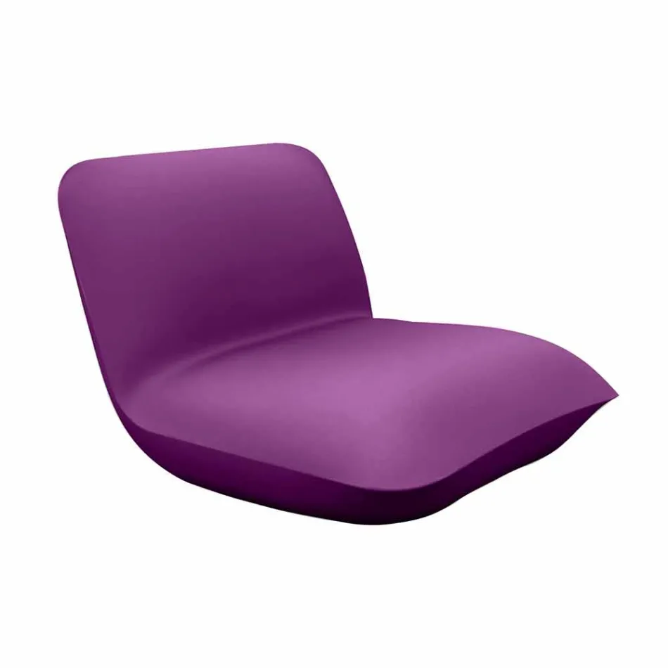 Polyethylene garden armchair Pillow by Vondom, modern design Viadurini
