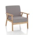 Armchair Made of Solid Pine Wood - Xenon